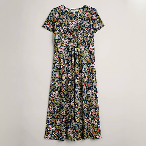 Seasalt Chapelle Dress Fruit Garden Maritime Chalk
