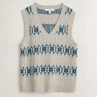 Seasalt Partridge Vest Porcelain Aran Cornflower