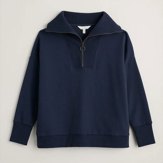 Seasalt Tideline Sweatshirt Maritime
