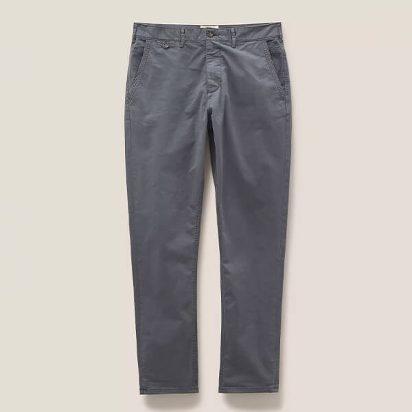 White Stuff Mens Sutton Organic Chino Trouser Dark Grey