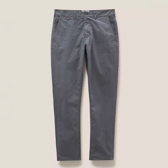 White Stuff Mens Sutton Organic Chino Trouser Dark Grey