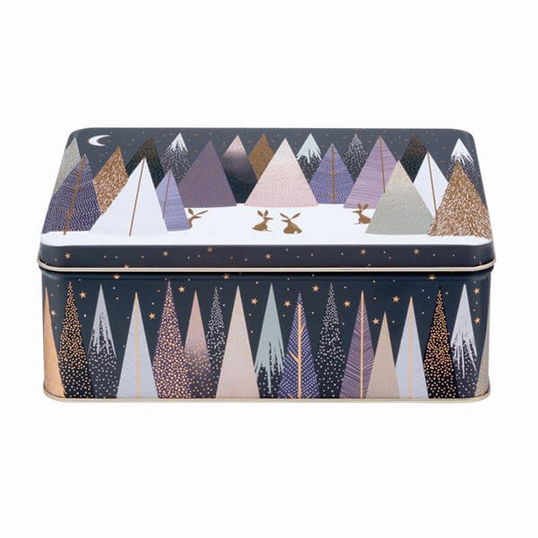 Sara Miller Frosted Pine Deep Rectangular Tin