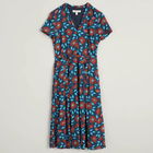 Seasalt Top Terrace Dress Woodcut Sunflower Night Size 12