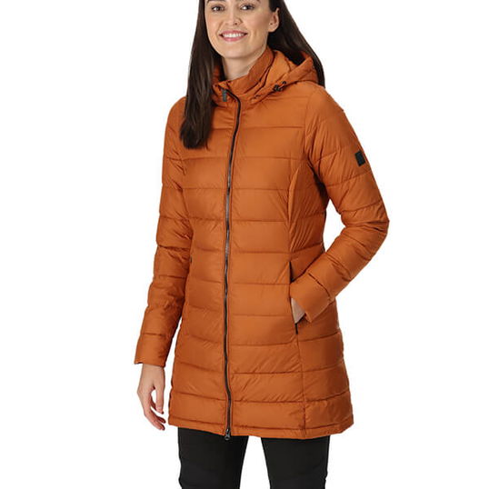 Regatta Womens Starler Insulated Padded Jacket Copper Almond Size 12