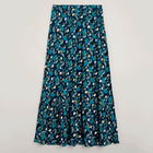 Seasalt Guiding Light Maxi Skirt Inky Brocade Maritime Size 14