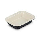 Le Creuset Satin Black Stoneware 29cm Deep Rectangular Dish