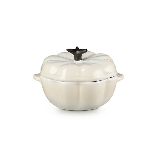 Le Creuset Meringue Stoneware 300ml Petite Pumpkin Casserole