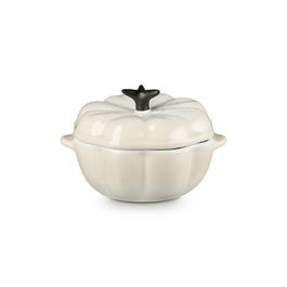 Le Creuset Meringue Stoneware 300ml Petite Pumpkin Casserole