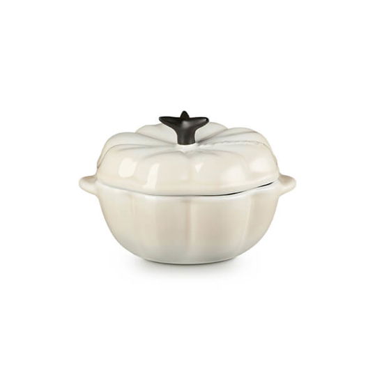 Le Creuset Meringue Stoneware 300ml Petite Pumpkin Casserole