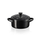 Le Creuset Black Onyx Stoneware Petite Round Casserole