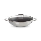 Le Creuset 3-Ply Stainless Steel 30cm Non-Stick Wok