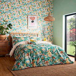 Scion River Wander Duvet Cover Set King Size Twilight