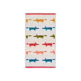 Scion Mr Fox Birthday Hand Towel Multi Coloured