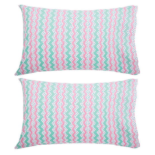 Joules Indienne Floral Pair of Standard Pillowcases Multi Coloured