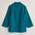 Seasalt Clear Bloom Jacket Dark Eden Size 14
