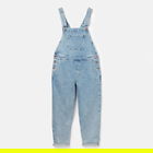 Joules Light Indigo Rampling Straight Leg Dungaree Size 10