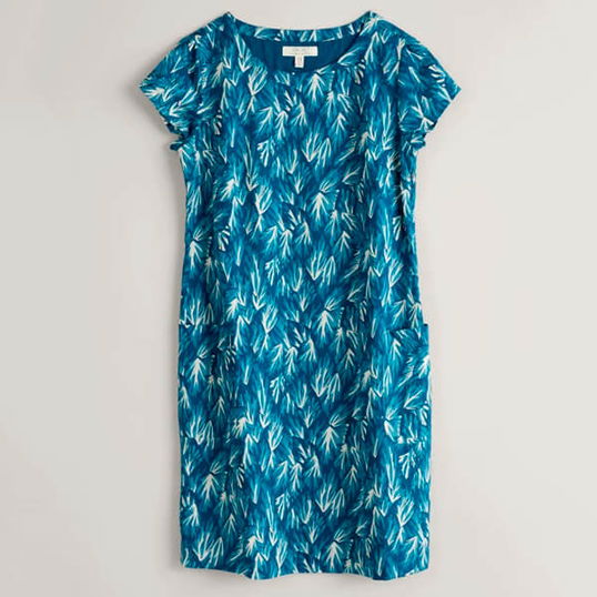 Seasalt River Cove Shift Dress Seabed Raincloud Size 18