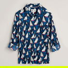 Seasalt Larissa Organic Cotton Shirt Falmouth Sails Maritime Size 8