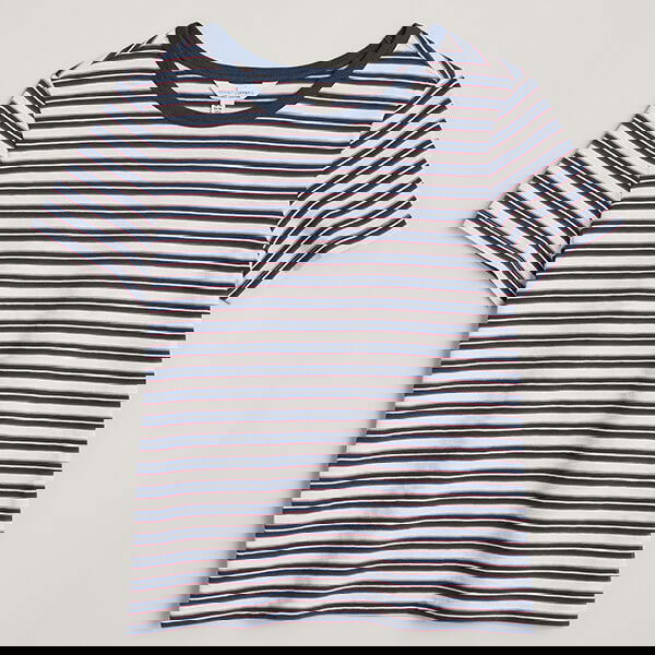 Seasalt Reflection T-Shirt Porthya Night Primula Size 18
