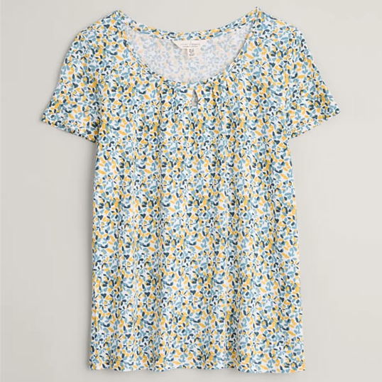 Seasalt Appletree Top Wild Madder Mix Size 16