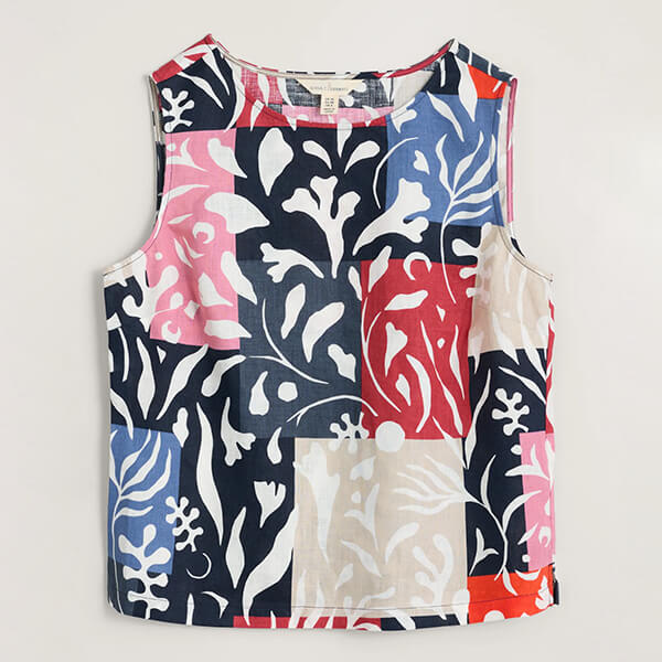 Seasalt Colour Study Top Sea Forms Mix Maritime Size 12