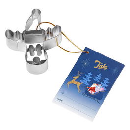 Tala Christmas Reindeer Stainless Steel Cookie Cutter