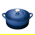Denby Cast Iron Cobalt 26cm Round Casserole
