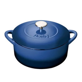 Denby Cast Iron Cobalt 26cm Round Casserole