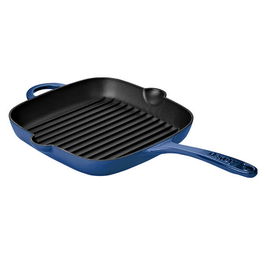 Denby Cast Iron Cobalt 25cm Griddle Pan