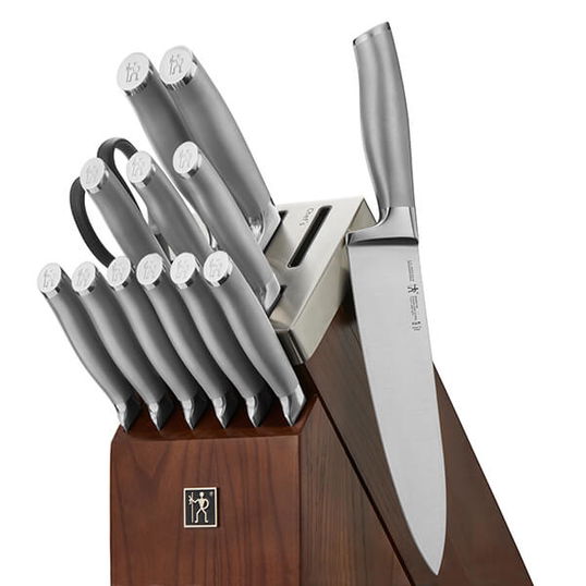 Zwilling J A Henckels Modernist 14 Piece Self Sharpening Knife Block Set
