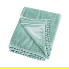 Walton & Co Cashmere Touch Mint Fleece Throw