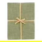 Walton & Co Chambray Tablecloth Olive 130X280cm