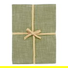 Walton & Co Chambray Tablecloth Olive 130X230cm