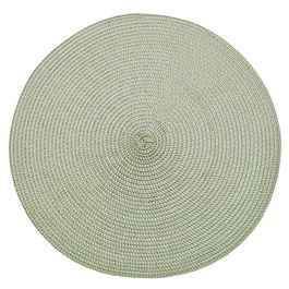 Walton & Co Circular Ribbed Placemat Olive