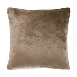 Walton & Co Cashmere Touch Earth Brown Cushion