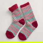 Seasalt Cabin Socks Cross Stitch Wild Berry