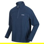Regatta Men`s Montes Lightweight Half Zip Fleece Moonlight Denim Black Size XXL