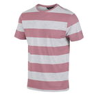 Regatta Men`s Brayden Stripe T-Shirt Mauve Stripe Size L
