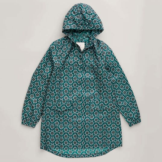Seasalt Pack-It Waterproof Jacket III Retro Stamp Dark Wreckage Size 20/22