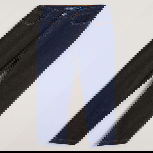 Seasalt Albert Quay Cropped Jeans Dark Indigo Wash Size 12