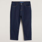 Seasalt Albert Quay Cropped Jeans Dark Indigo Wash Size 12