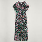 Seasalt Rose Trellis Jumpsuit Crocus Onyx Size 16