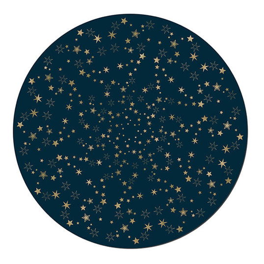 Denby Christmas Stars Set of 6 Round Placemats