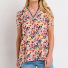 Brakeburn Summer Blooms Blouse Size 8