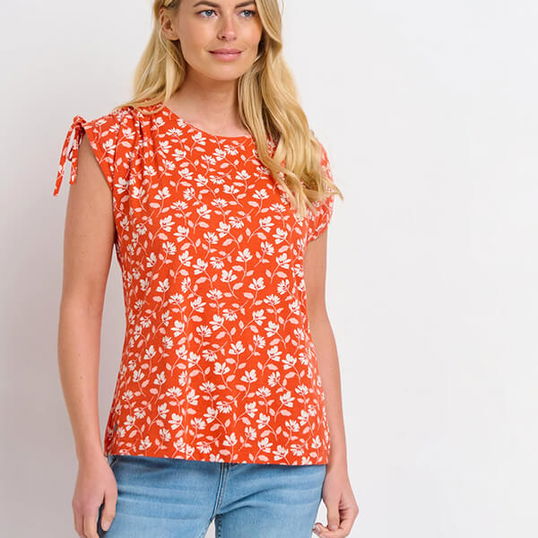 Brakeburn Floating Floral T-Shirt Size 14