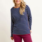 Brakeburn Navy Bella Crew Top