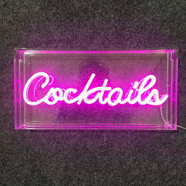 Uberstar Cocktails Neon Light
