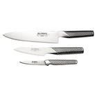 Global G-210515 Fire Hi 3 Piece Knife Set