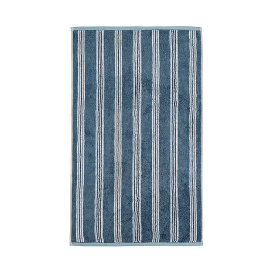 Sanderson Options Brecon Stripe Bath Towel Midnight