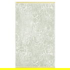 Sanderson Options Chelsea Rose Bath Sheet Silver